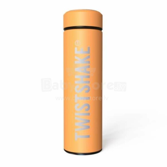„Twistshake Hot & Cold“ 78106 oranžinis termosas iš nerūdijančio plieno 420ml