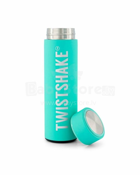 Twistshake Hot&Cold  Art.78299 Pastel Green Termoss no nerūsējošas tēraudas 420ml