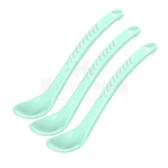 Twistshake Hygienic Spoons  Art.78181 Pastel Green  Karotes  (3gb)