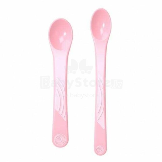 Twistshake Hygienic Spoons  Art.78192 Pastel Purple  Karotes  (2gb)
