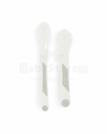 Twistshake Feeding Spoons  Art.78197 White  Karotes  (2gb)
