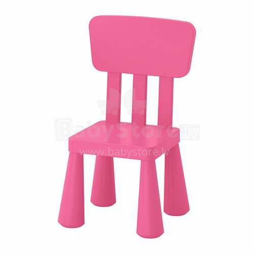 IKEA МАММУТ Art.803.823.21 Детский стул со спинкой