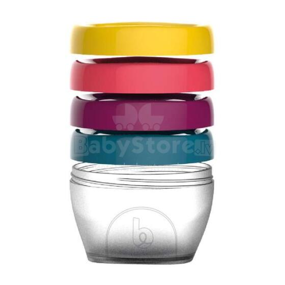 Babymov Babybols Art.A004307 Контейнеры для еды с крышками,120мл