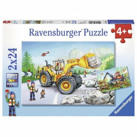 Ravensburger Puzzle Diggers Art.R07802 Puzles 2x24gb.
