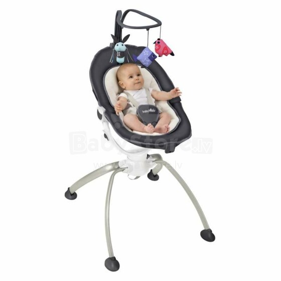 Babymoov Swoon Up Zink Art.A012423 Atpalaiduojanti kėdė / sūpynės kūdikiui