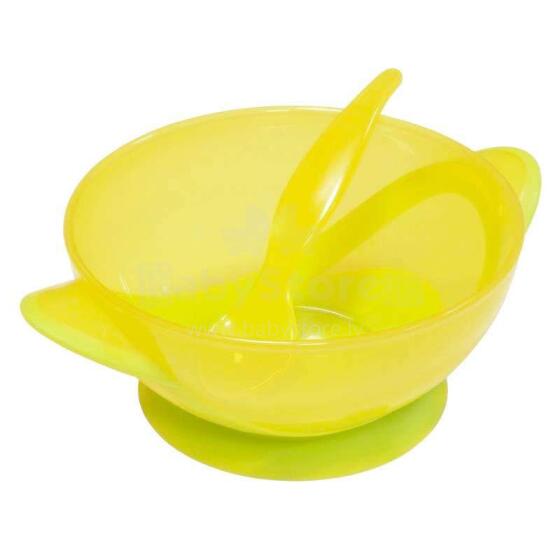 Babymix BPA Free Art.RA-D2-0611 Комплект тарелочка на присоске с ложечкой