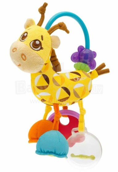 Chicco Push Rattle Giraffe Art.07157.00 Bērnu attīstošā rotaļlieta