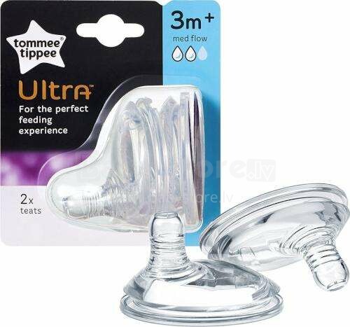 Tommee Tippee art. 42401068 Ultra Silicone teats (2pcs.)