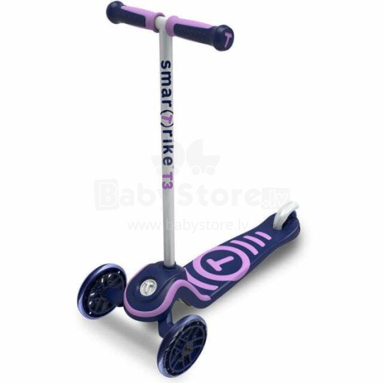 Smart Trike T-Scooter T3 Violet Art.STT3S2000500 bērnu skrejritenis