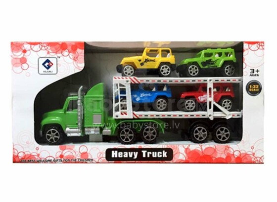 4kid Truck Art.294437 Treilers ar mašīnām