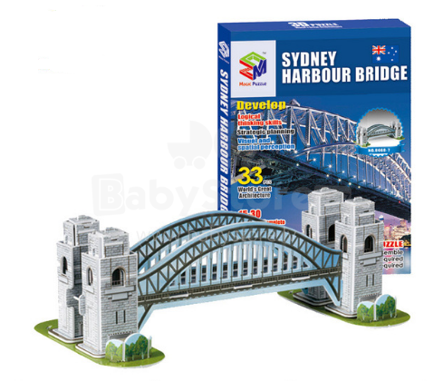 3D Puzzle Magic-Puzzle Art.293472 Sidnejas Harbor tilts