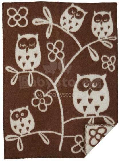 Klippan of Sweden Eco Wool Art.2422.03 Детское одеяло из натуральной эко шерсти, 65х90см