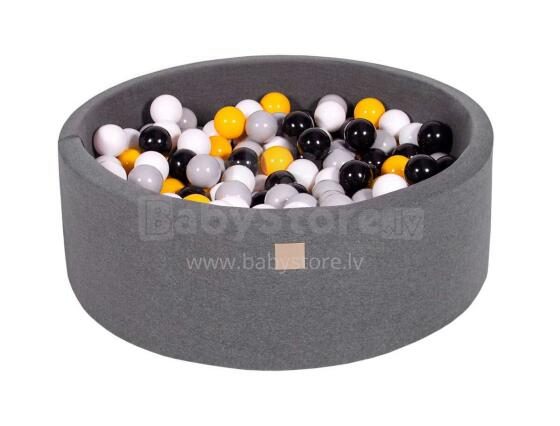 MeowBaby® Color Round Art.104046 Dark Grey