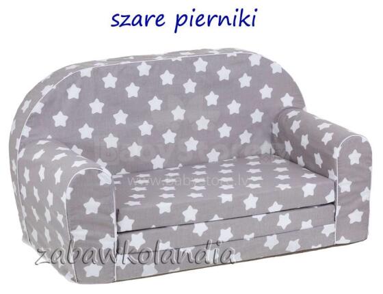 Kapri bērnu divāns mīkstais sēdeklis Sofa 100cm