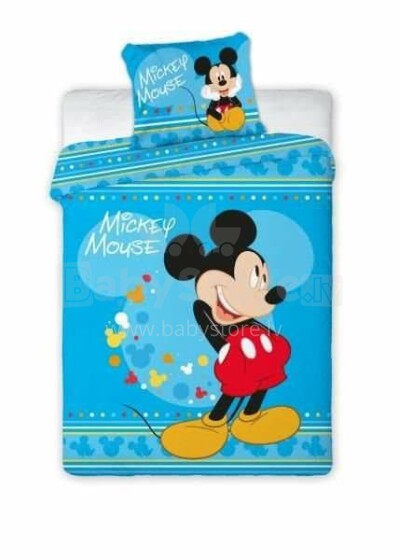 Kapri  Disney Bedding Mickey Mouse 033 Kokvilnas gultas veļas komplekts 100x135 cm