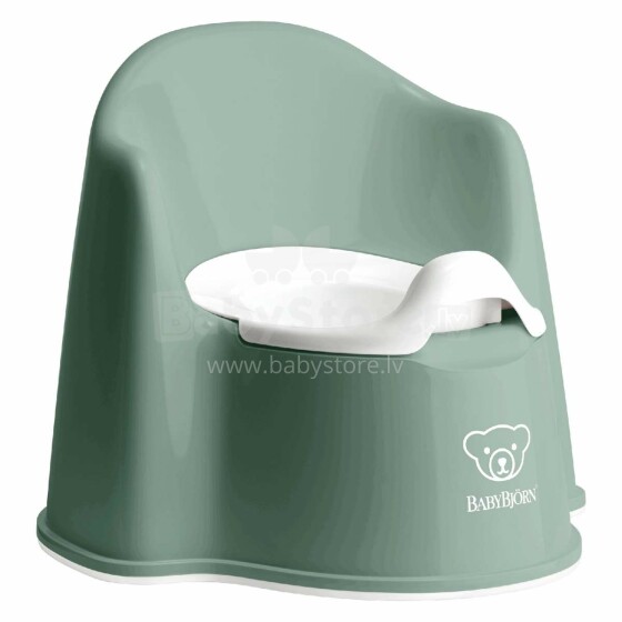 Babybjorn Potty Chair Art.055268 Deep Green  Maksimāli komfortābls bērnu podiņš