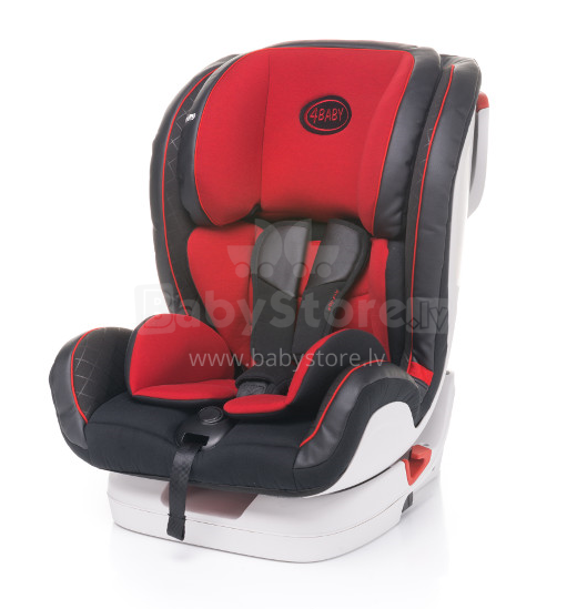 4Baby '18 Fly Fix Col.Red Детское автомобильное кресло (9-36 кг)