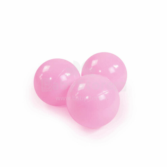 Meow Extra Balls  Art.104228 Pastel Pink Baseina bumbiņas  Ø 7 cm, 50 gab.