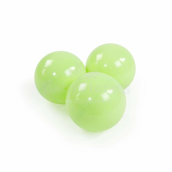 Misioo Extra Balls  Art.104229 Light Green Baseina bumbiņas  Ø 7 cm, 50 gab.