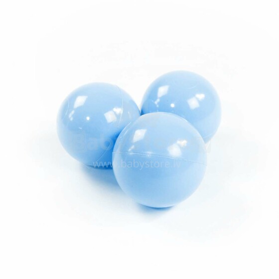 Misioo Extra Balls  Art.104230 Baby Blue Baseina bumbiņas  Ø 7 cm, 50 gab.