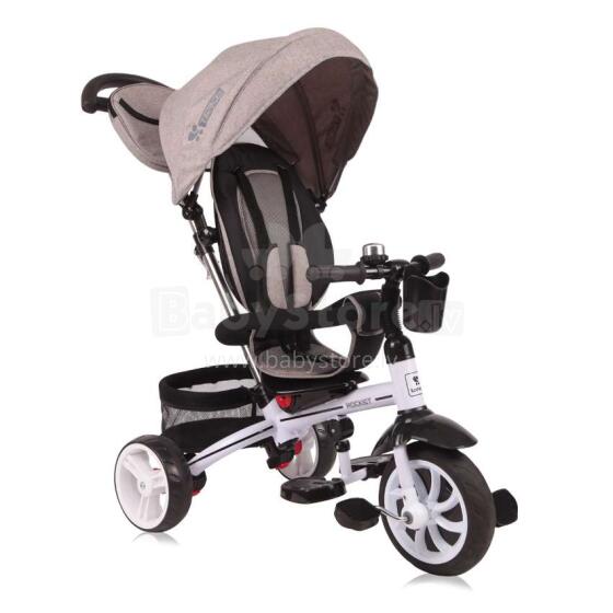 Lorelli Rocket Art.1005037 Beige Bērnu trīsritenis ar rokturi un jumtiņu