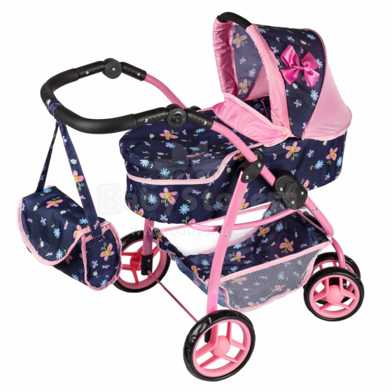 Safety Kid Doll Stroller 3 in 1  Art.KP0300I   Кукольная коляска с люлькой/прогулочным блоком и сумкой