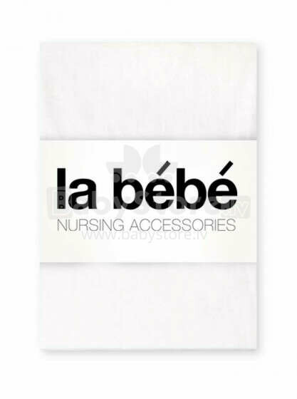 La Bebe™ Cotton 80x160 Art.24439 White  Хлопковая простынка с резинкой 80x160cm