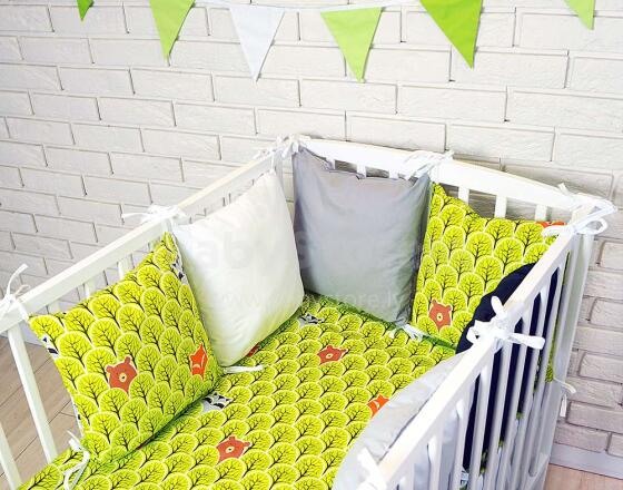La bebe™ 8 Set Art.104811 Fox Gultas veļas komplekts no 8 daļām