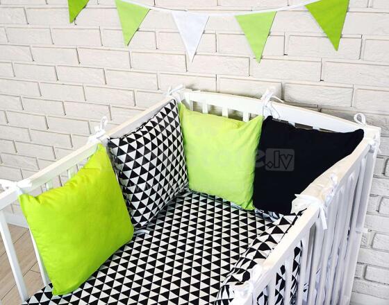 La bebe™ bumper 8 Set Art.104819 Green