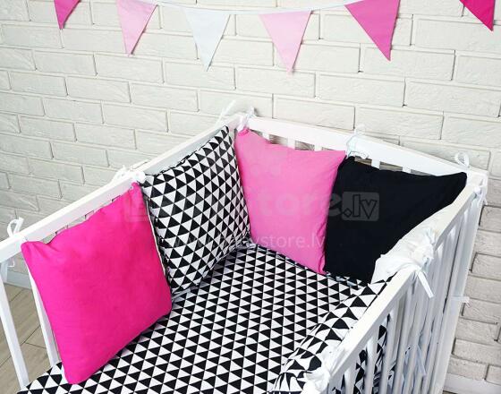 La bebe™ bumper 8 Set Art.104820 Pink