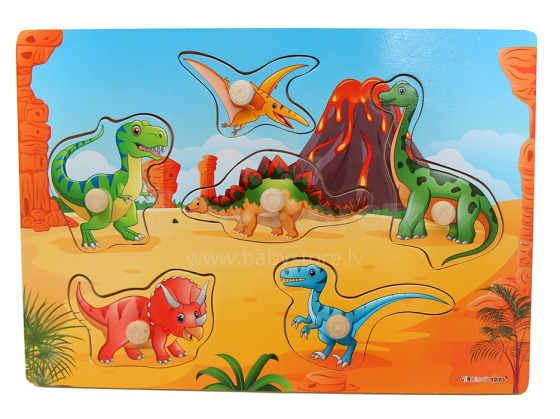 Gerardo's Toys Art.GT61116 Bērnu koka puzle