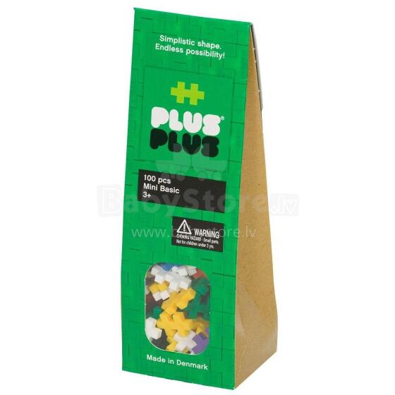 Plus Mini Basic Art.3303 Konstruktors,100gab