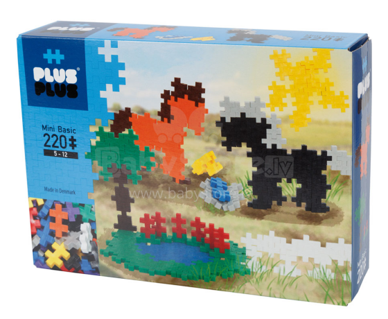 Plus Mini Horses 3 in 1 Art.3748  Конструктор,220шт