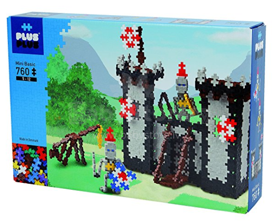Plus Mini Basic Knight Castle  Art.3745 Konstruktors,760gab