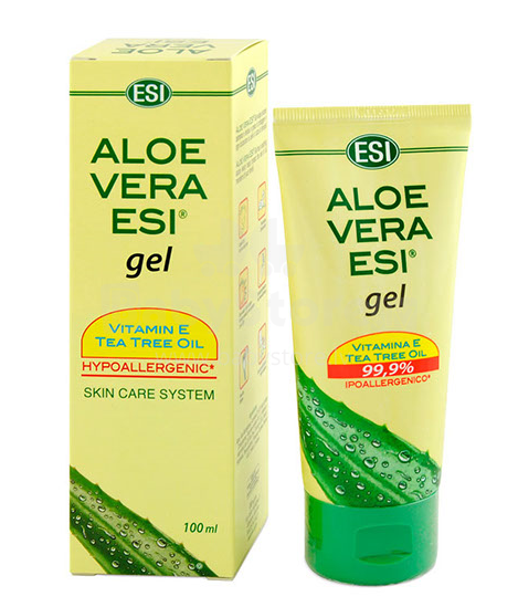 Arbatmedžio aliejus „Be Aloe Vera Art. 105369“ su arbatmedžio aliejumi ir vitaminu E sausai ir uždegusią odą, 100 ml