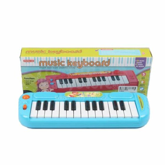 BebeBee Musical Keyboard Art.294511 Muzikālā rotaļlieta bērniem - Sintezators ar skaņām