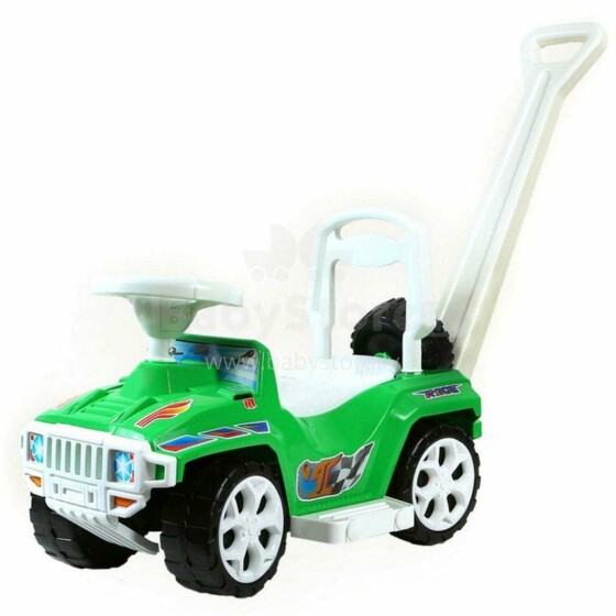 Orion Toys Art.856 Green  Mашинка-ходунок с ручкой