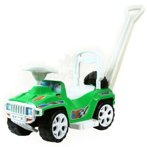 Orion Toys Art.856 Green Bērnu Stumjama mašīna ar rokturi