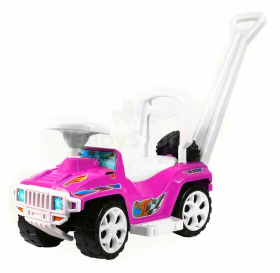 Orion Toys Art.856 Pink Bērnu Stumjama mašīna ar rokturi
