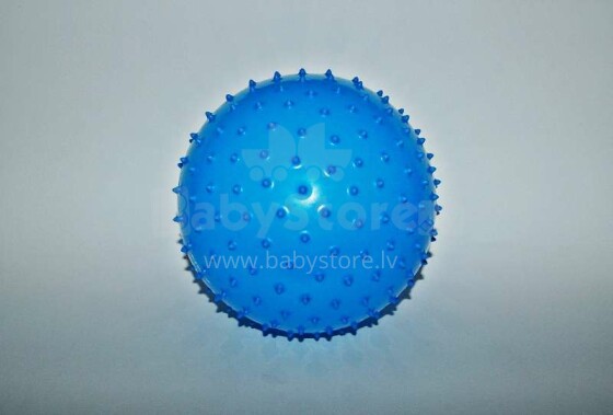 Midex Blue Art.9876 Zila masāžas bumba - ezītis (diametrs Ø20cm)