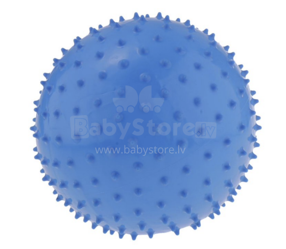 Midex Blue Art.9876 Zila masāžas bumba - ezītis (diametrs Ø20cm)