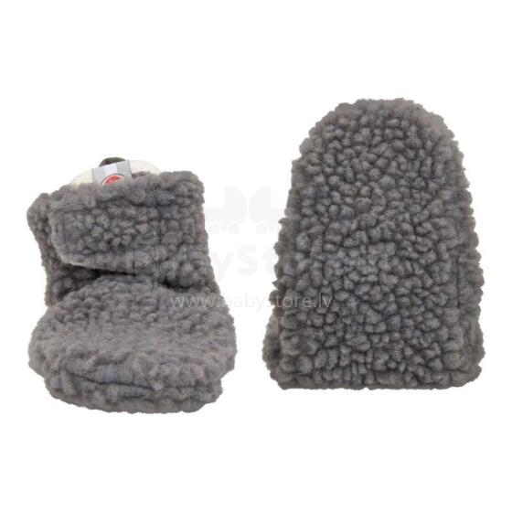 Lodger Slipper Fleece Teddy Art.SLT 590_3-6 Мягкие флисовые пинетки 3-6 месяцев