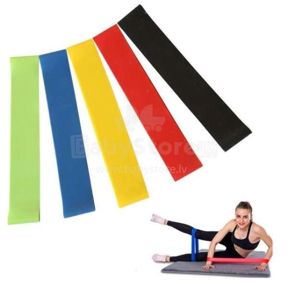 TLC Baby Gymnastic Art.F50A  Elastīgās lentes fitnesam, 5 gab