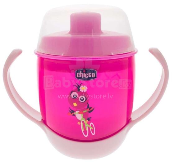 Chicco Soft Cup Art.06824.12 Pink Krūze 180 ml,12 m+