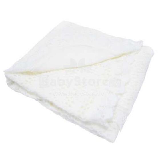 Eko Blanket Art.PLE-01 Ecru Детское хлопковое одеяло/плед 80x70cм