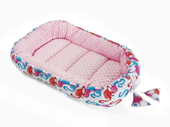 La Bebe™ Babynest Minky  Art.106036 Ligzdiņa - kokons jaundzimušajiem Babynest