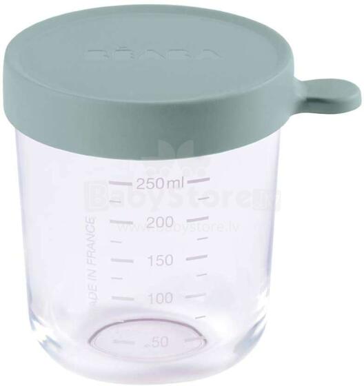 Beaba Portions Verre Art.912799 Green Piena / Pārtikas uzglabāšanas konteineri,250ml