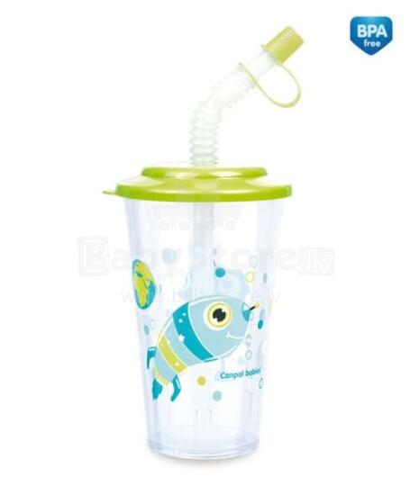 Canpol Babies Art.4/112 Поильник с трубочкой 320 ml
