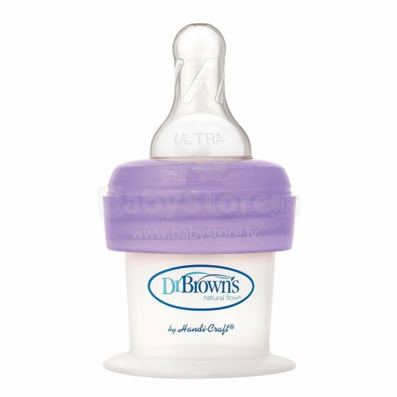 Dr.Browns Ultra Preemie Art.SB166-MED Pirmasis buteliukų tiektuvas su ypač mažo srauto čiulptuku, 15 ml.