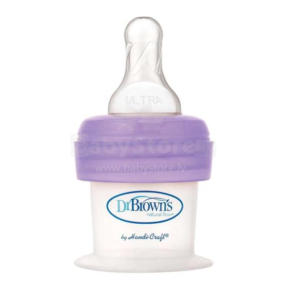 Dr.Browns Ultra Preemie Art.SB166-MED  Pirmā pudelīte–barotājs  ar īpaši mazas plūsmas knupīti, 15ml.
